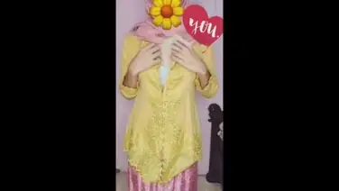 Live Ukhti Kebaya Hijab Pink Berani Menggoda Streaming